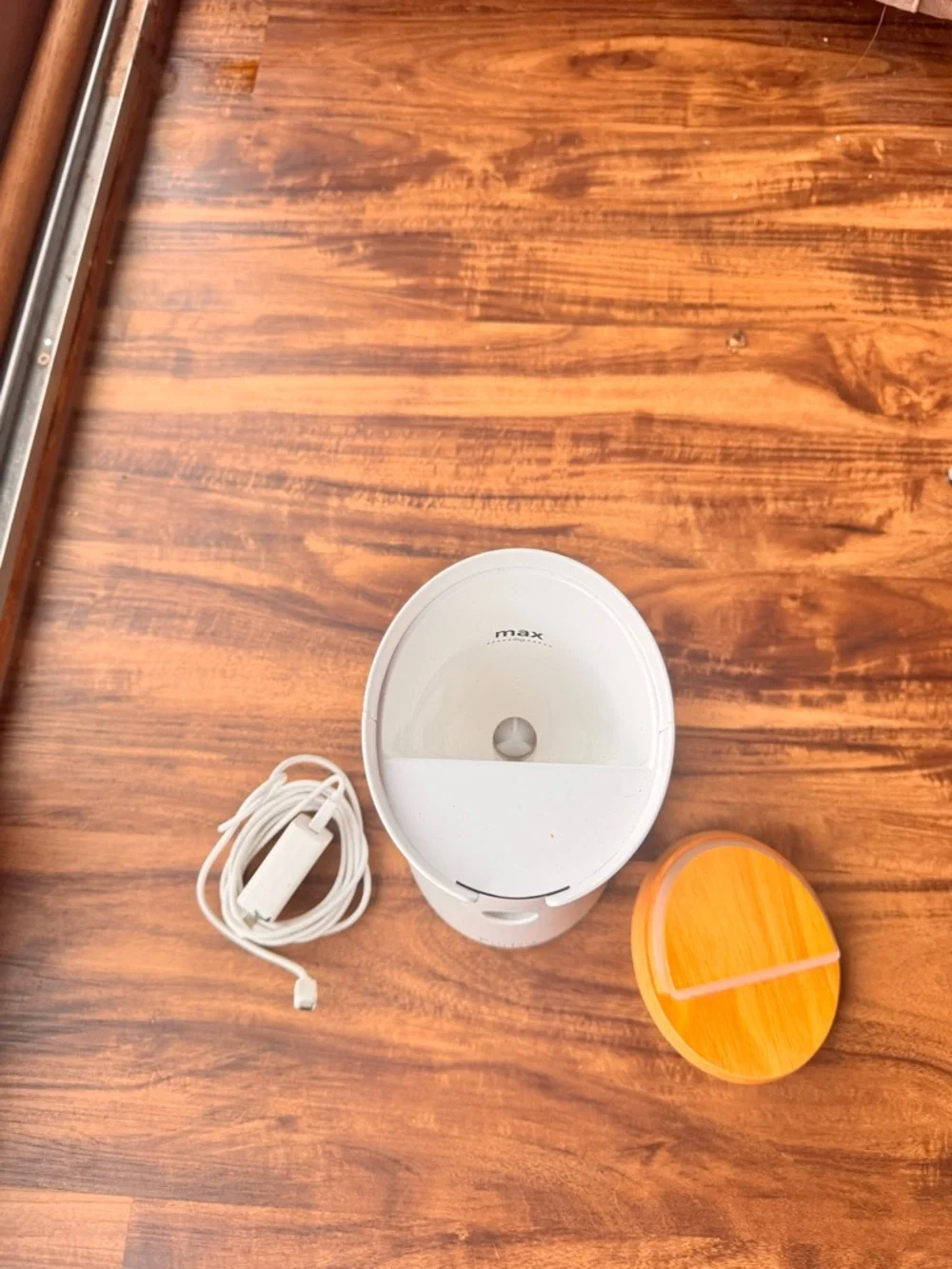 Furbo Dog Camera & Treat Dispenser in White with Brown Accent